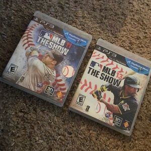 Set of 2 MLB The Show Games for PS3